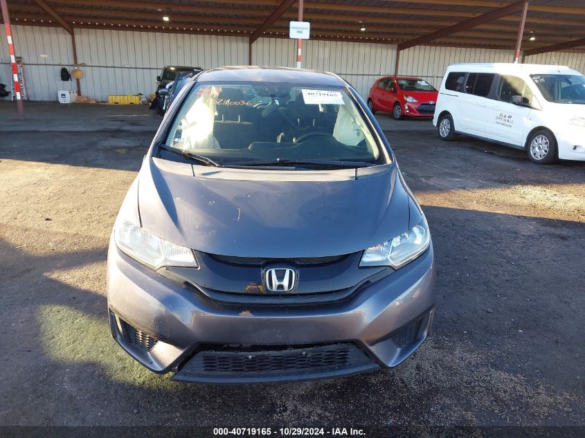 2015 Honda Fit Lx VIN: 3HGGK5H59FM763874 Lot: 40719165