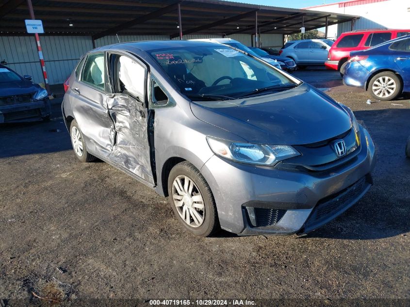 2015 Honda Fit Lx VIN: 3HGGK5H59FM763874 Lot: 40719165