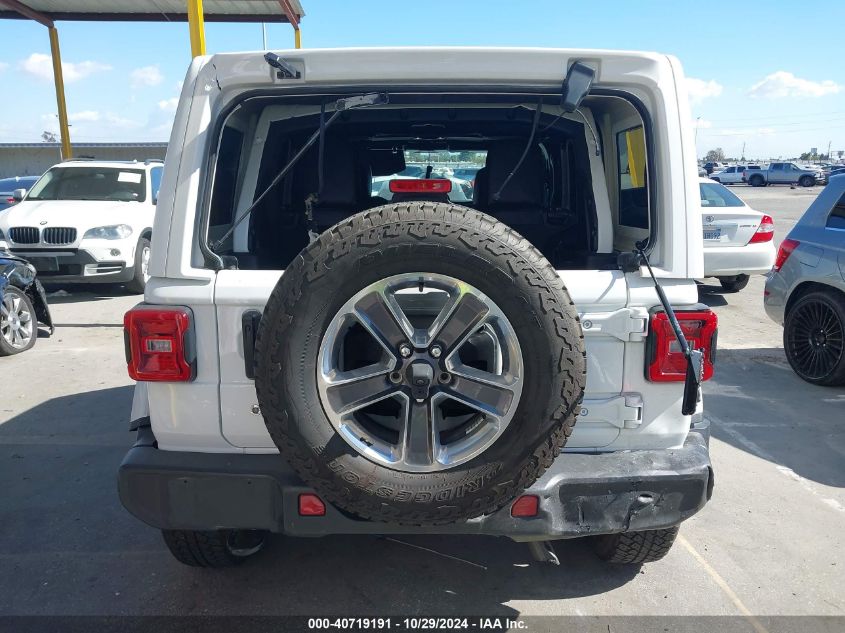 2020 Jeep Wrangler Unlimited Sahara VIN: 1C4HJXEN2LW203406 Lot: 40719191