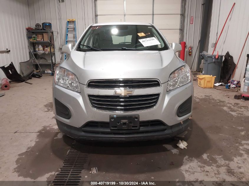 2015 Chevrolet Trax Ls VIN: KL7CJKSBXFB114943 Lot: 40719199