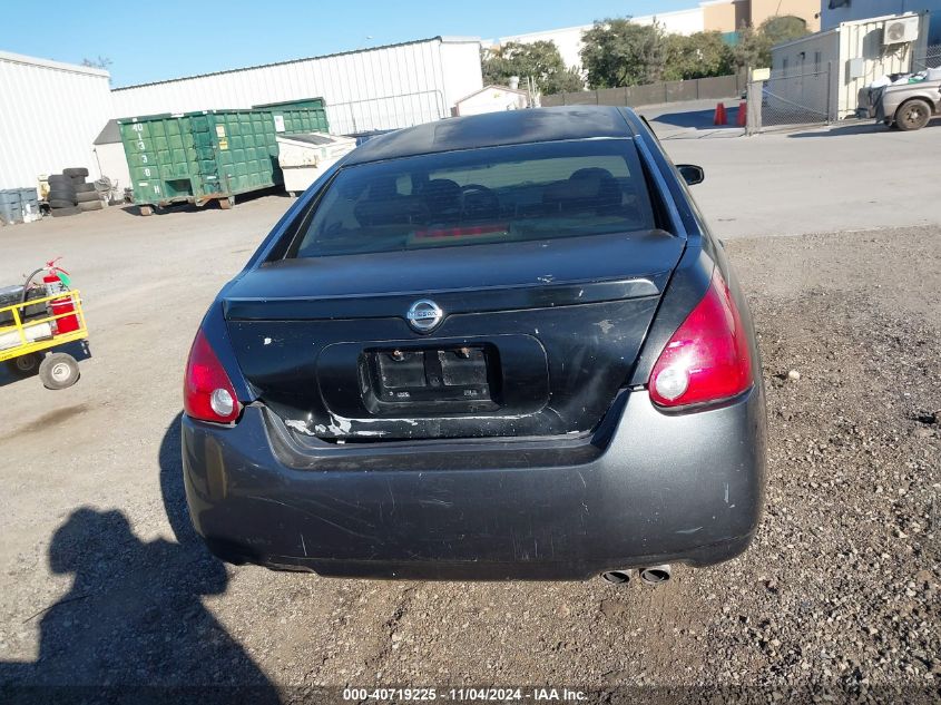 2006 Nissan Maxima Se/Sl VIN: 1N4BA41E56C807568 Lot: 40719225