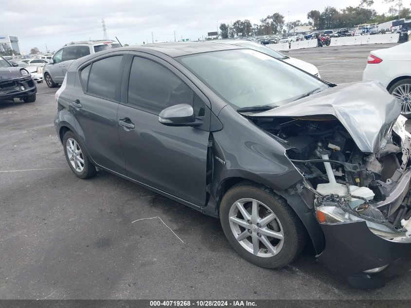 2014 Toyota Prius C Three VIN: JTDKDTB31E1076205 Lot: 40719268