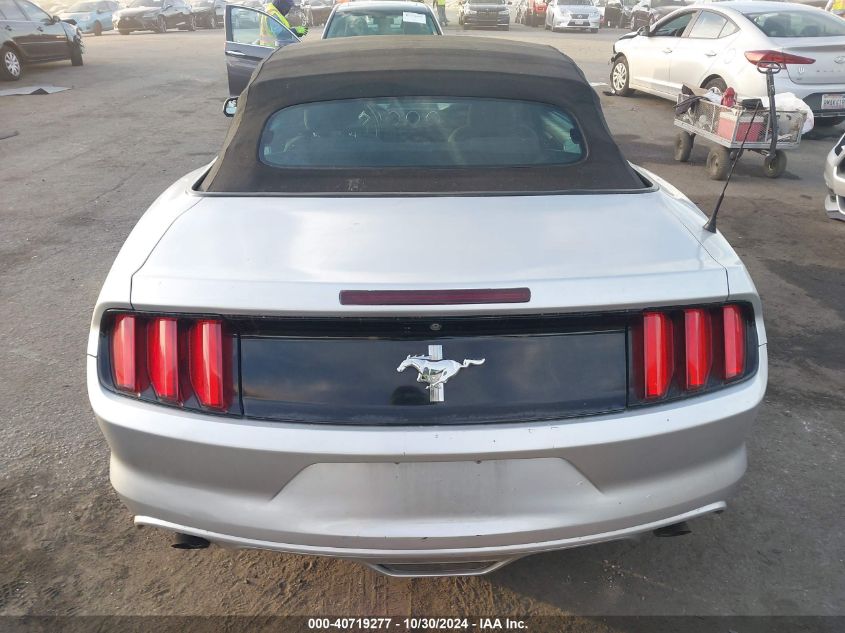 2015 Ford Mustang V6 VIN: 1FATP8EM6F5409432 Lot: 40719277