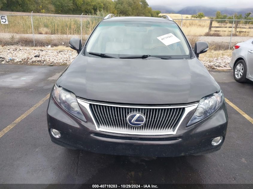 2010 Lexus Rx 450H VIN: JTJBC1BA3A2007796 Lot: 40719283