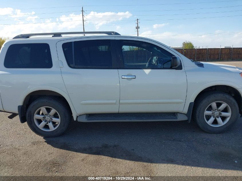 2013 Nissan Armada Sv VIN: 5N1BA0NC5DN605452 Lot: 40719284