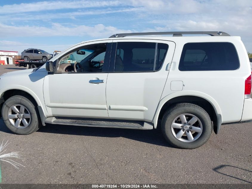 2013 Nissan Armada Sv VIN: 5N1BA0NC5DN605452 Lot: 40719284