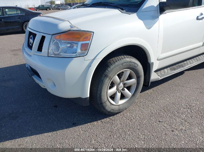 2013 Nissan Armada Sv VIN: 5N1BA0NC5DN605452 Lot: 40719284