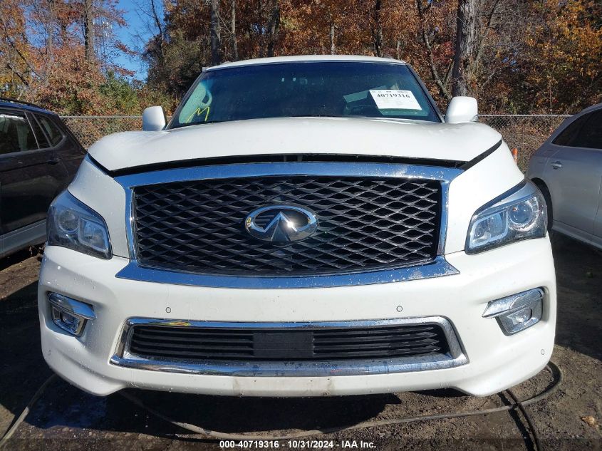 2016 Infiniti Qx80 VIN: JN8AZ2NE8G9126482 Lot: 40719316