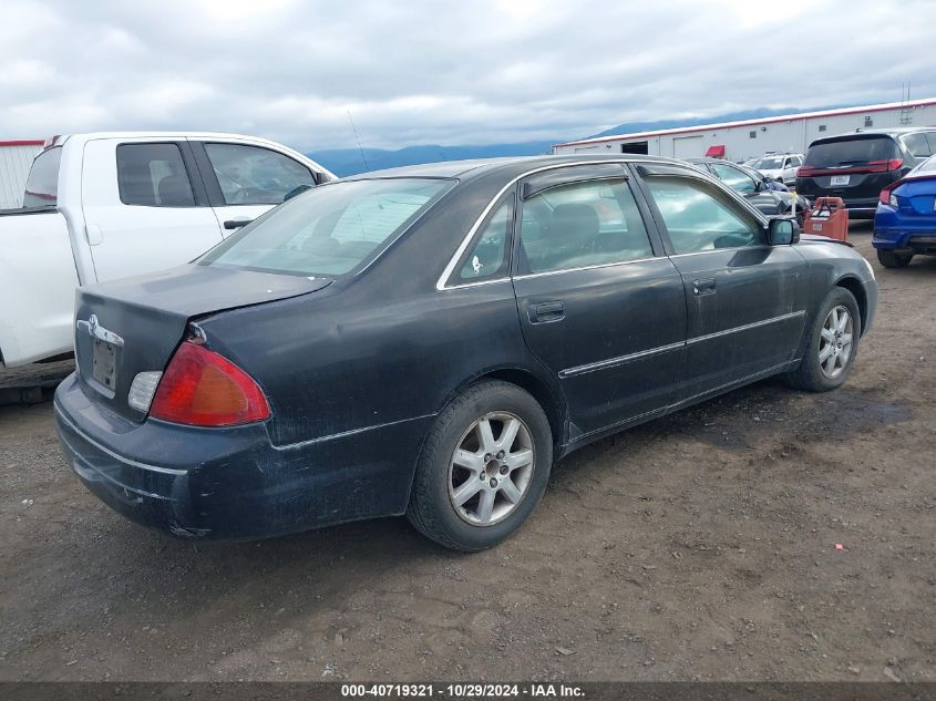 2000 Toyota Avalon Xl/Xls VIN: 4T1BF28B3YU113627 Lot: 40719321