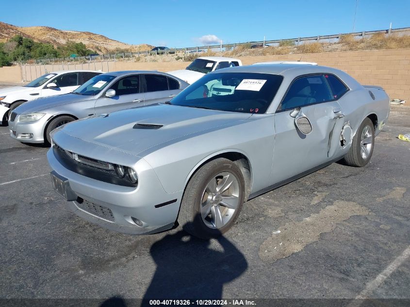 VIN 2C3CDZAG7KH669970 2019 Dodge Challenger, Sxt no.2