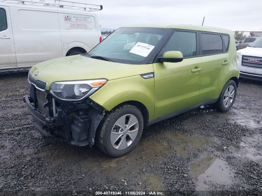 VIN KNDJN2A23G7830829 2016 KIA Soul no.2