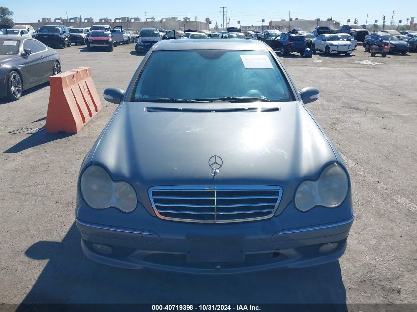 2007 Mercedes-Benz C 230 Sport VIN: WDBRF52H07F862114 Lot: 40719398