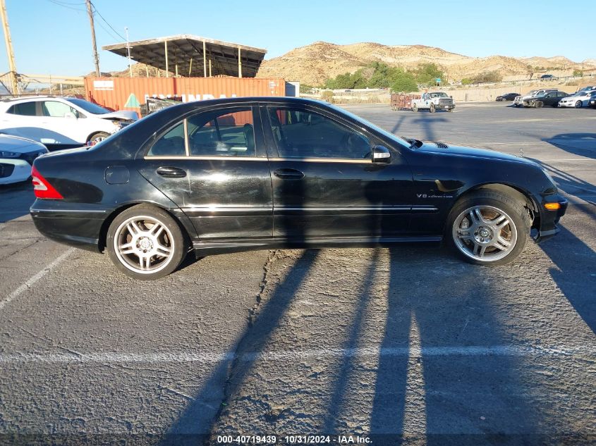 2002 Mercedes-Benz C 32 Amg VIN: WDBRF65J62F233521 Lot: 40719439