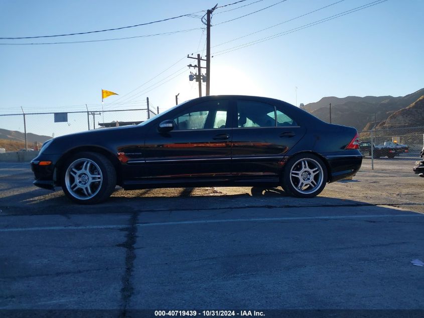 2002 Mercedes-Benz C 32 Amg VIN: WDBRF65J62F233521 Lot: 40719439