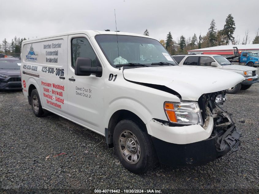 2020 Nissan Nv Cargo Nv2500 Hd Sv Standard Roof V6 VIN: 1N6BF0KY1LN810543 Lot: 40719442