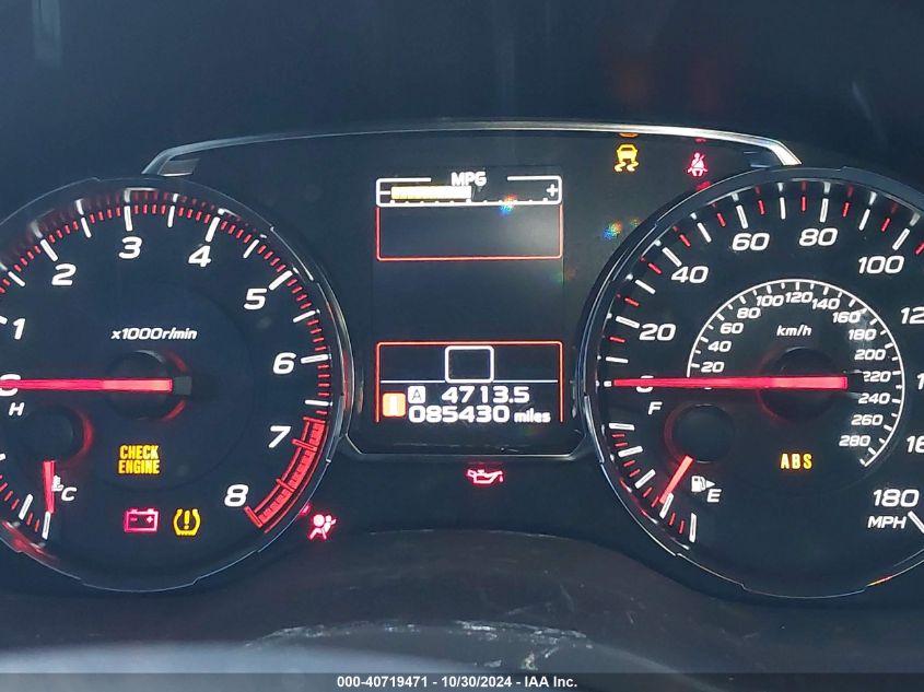 2021 SUBARU WRX - JF1VA1A69M9809368