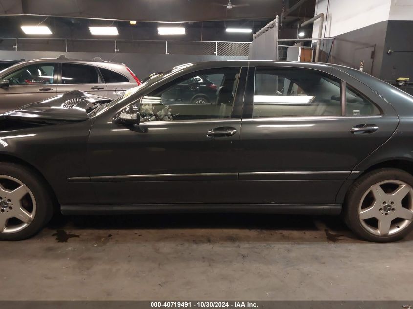 2003 Mercedes-Benz S 500 VIN: WDBNG75J63A370183 Lot: 40719491