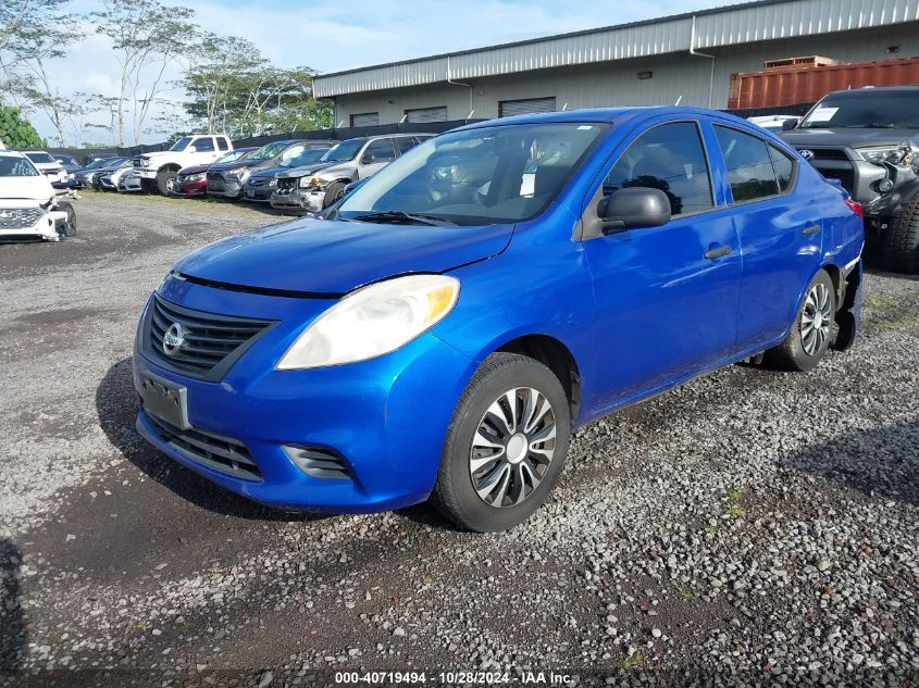 VIN 3N1CN7AP6EL826139 2014 Nissan Versa, 1.6 S+ no.2