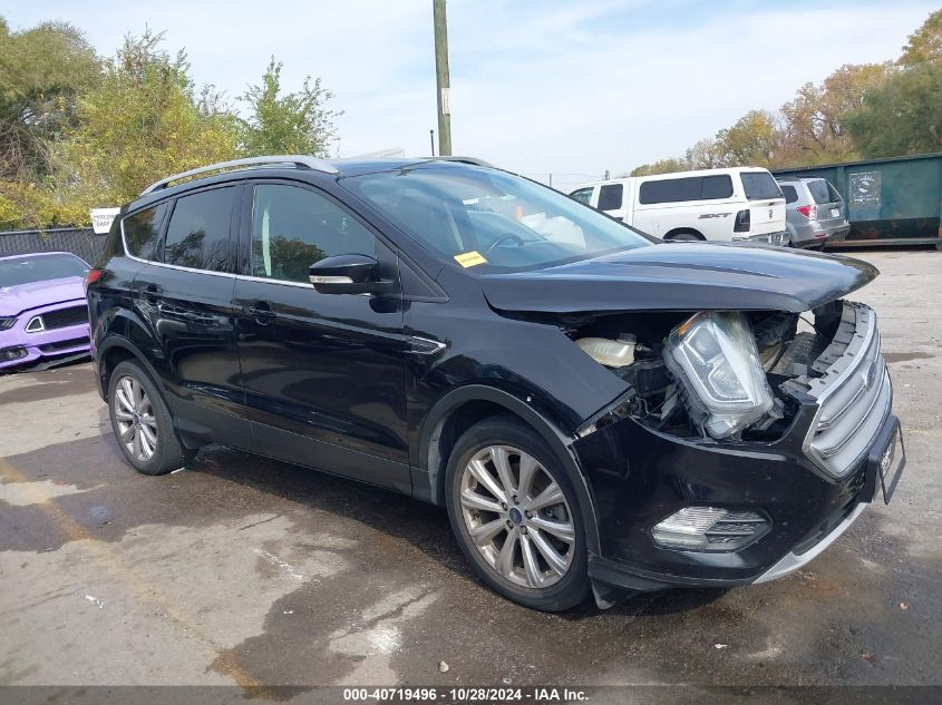 2017 FORD ESCAPE TITANIUM - 1FMCU0J94HUD82225