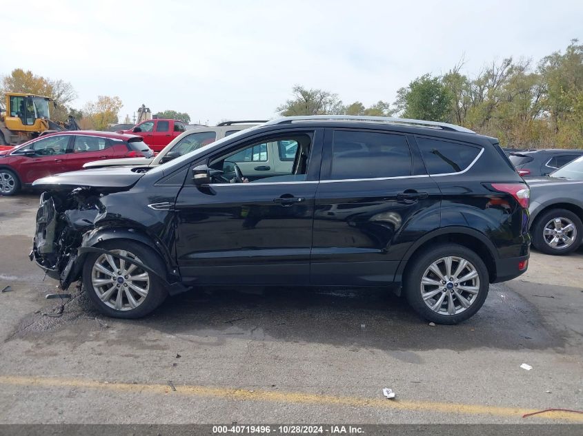 2017 Ford Escape Titanium VIN: 1FMCU0J94HUD82225 Lot: 40719496