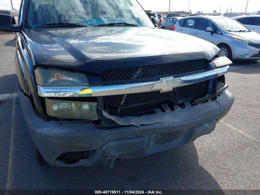 2003 Chevrolet Avalanche C1500 VIN: 3GNEC13T03G272158 Lot: 40719511