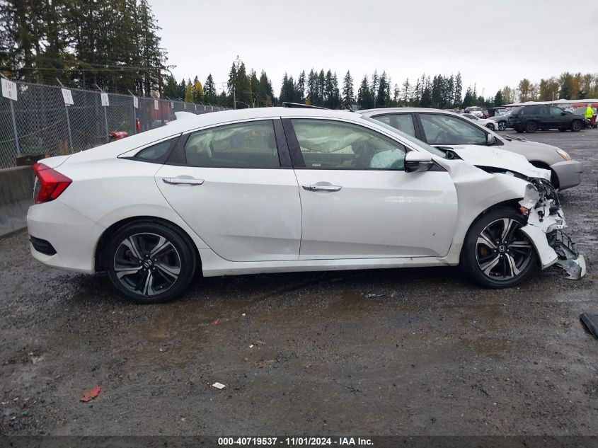 2018 Honda Civic Touring VIN: JHMFC1F99JX030103 Lot: 40719537