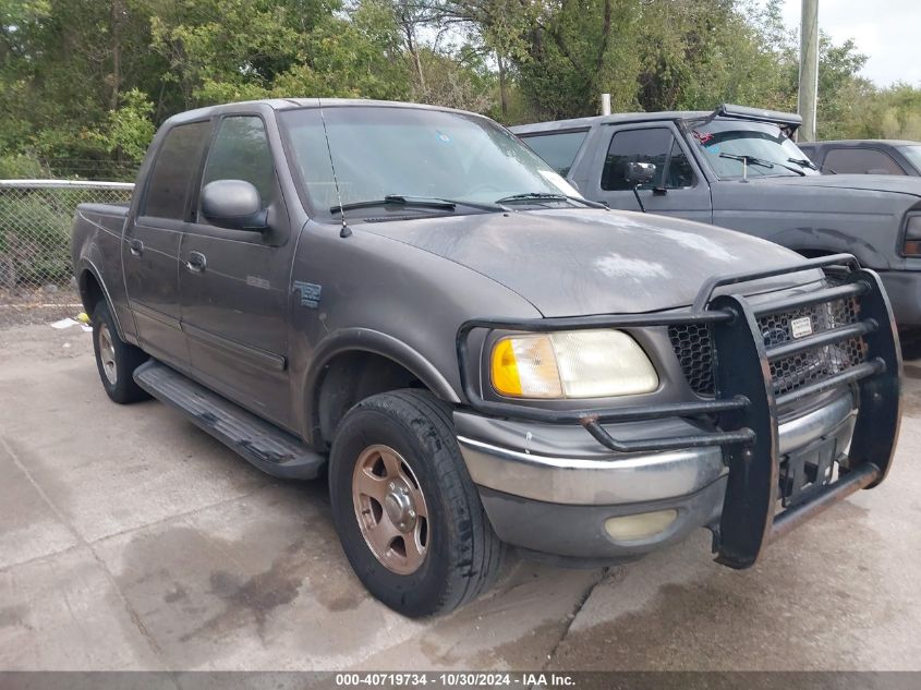 2002 Ford F-150 Lariat/Xlt VIN: 1FTRW08L12KA96104 Lot: 40719734