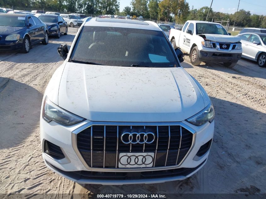 2020 Audi Q3 Premium 45 Tfsi Quattro Tiptronic VIN: WA1AECF30L1032318 Lot: 40719779