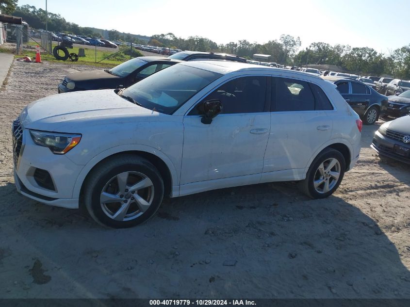 2020 AUDI Q3 PREMIUM 45 TFSI QUATTRO TIPTRONIC - WA1AECF30L1032318