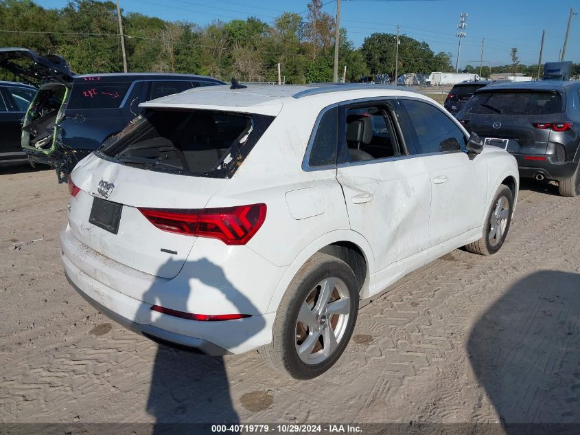 2020 Audi Q3 Premium 45 Tfsi Quattro Tiptronic VIN: WA1AECF30L1032318 Lot: 40719779