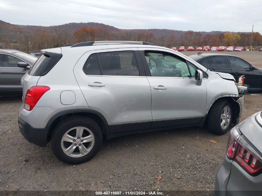 2015 Chevrolet Trax Lt VIN: 3GNCJLSB7FL168506 Lot: 40719807