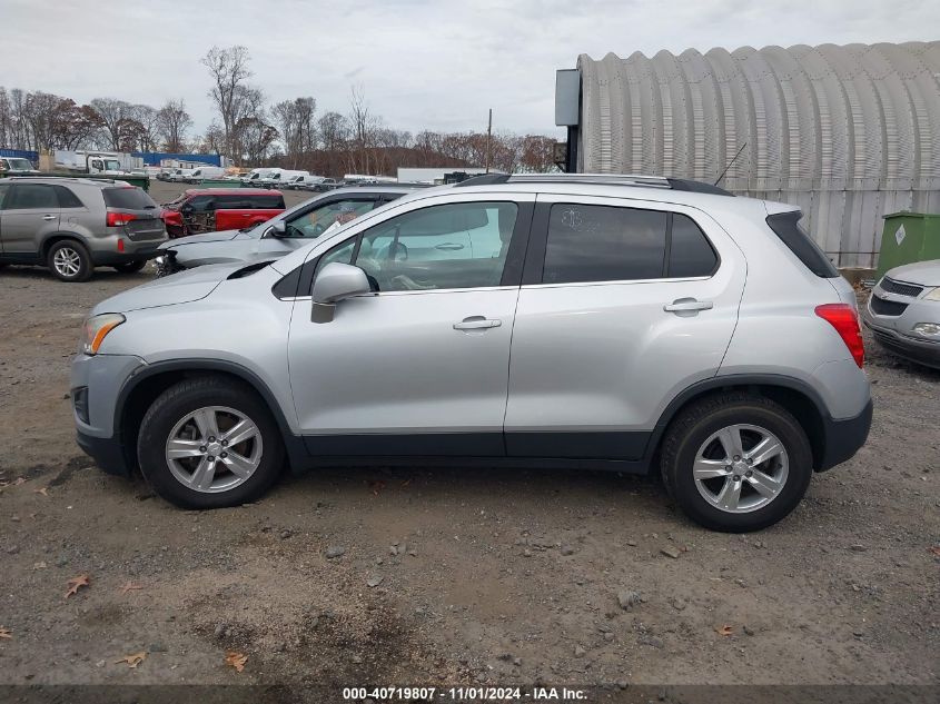 2015 Chevrolet Trax Lt VIN: 3GNCJLSB7FL168506 Lot: 40719807