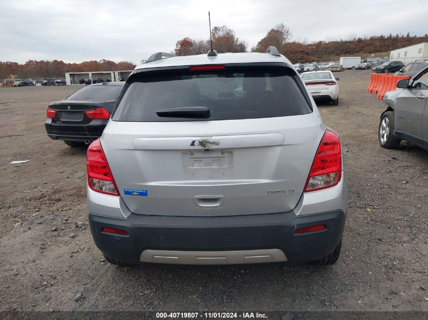 2015 Chevrolet Trax Lt VIN: 3GNCJLSB7FL168506 Lot: 40719807