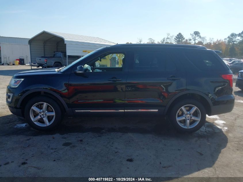 2017 Ford Explorer Xlt VIN: 1FM5K8D86HGD36751 Lot: 40719822