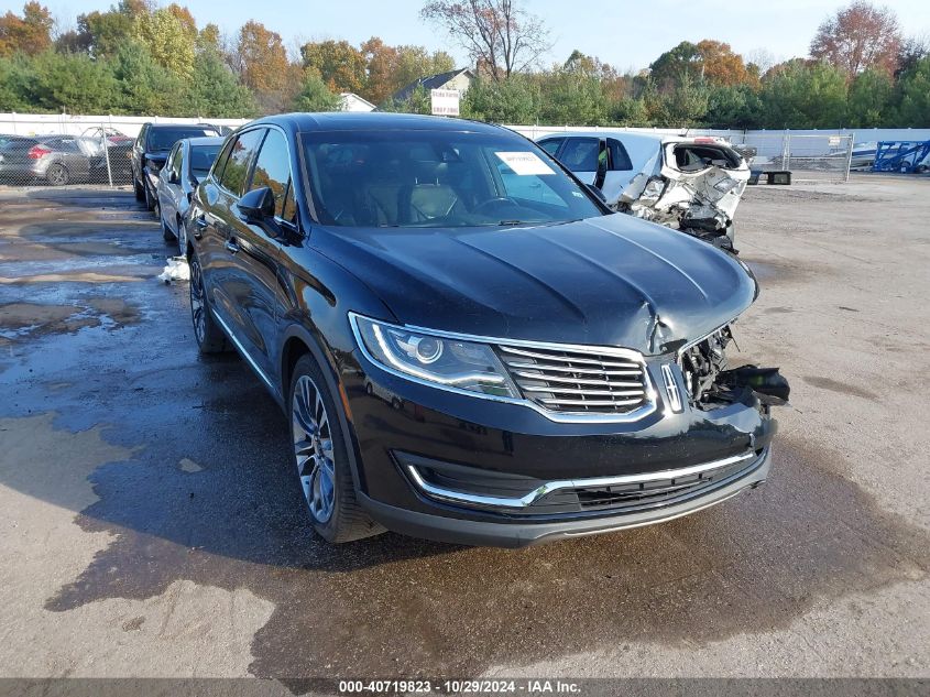 2016 Lincoln Mkx Reserve VIN: 2LMTJ8LR0GBL42205 Lot: 40719823