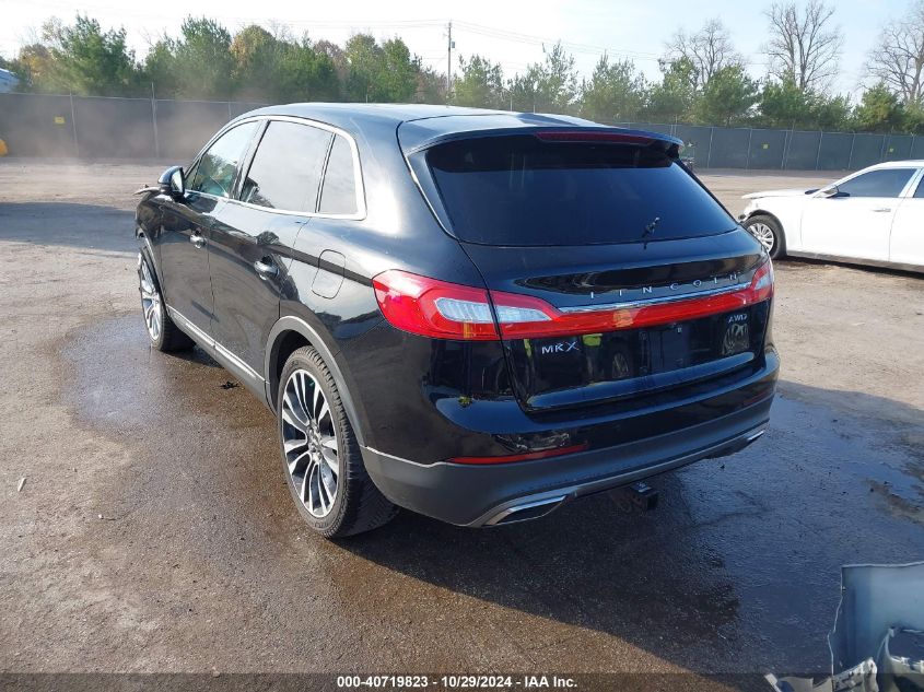 2016 Lincoln Mkx Reserve VIN: 2LMTJ8LR0GBL42205 Lot: 40719823