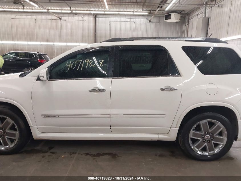 2012 GMC Acadia Denali VIN: 1GKKVTED9CJ273111 Lot: 40719828