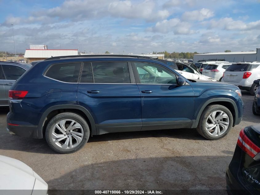 2021 Volkswagen Atlas 3.6L V6 Se W/Technology VIN: 1V2HR2CA6MC605653 Lot: 40719866