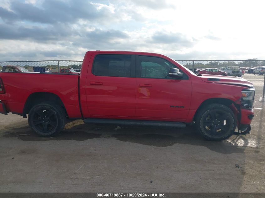 2021 Ram 1500 Lone Star 4X4 5'7 Box VIN: 1C6SRFFT1MN723634 Lot: 40719887