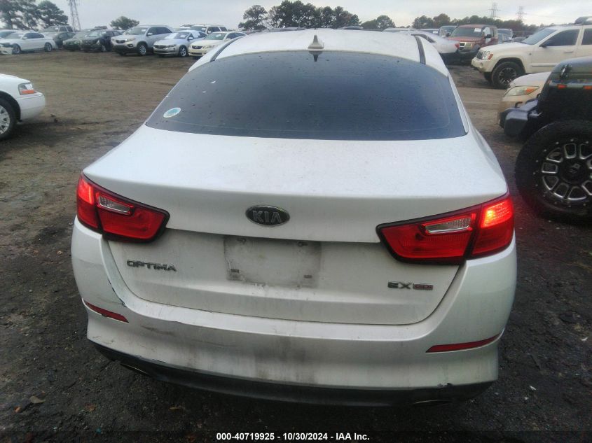 2015 Kia Optima Ex VIN: 5XXGN4A79FG459697 Lot: 40719925