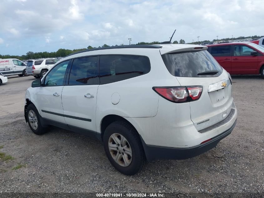 2017 Chevrolet Traverse Ls VIN: 1GNKRFED8HJ252864 Lot: 40719941