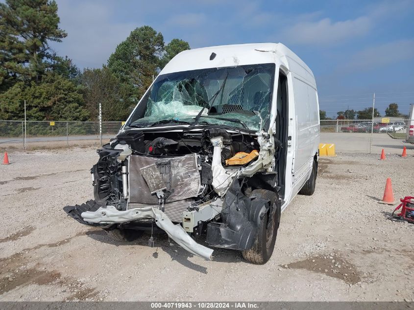 2023 Mercedes-Benz Sprinter 2500 Standard Roof 4-Cyl Gas VIN: W1Y40BHY9PT160812 Lot: 40719943