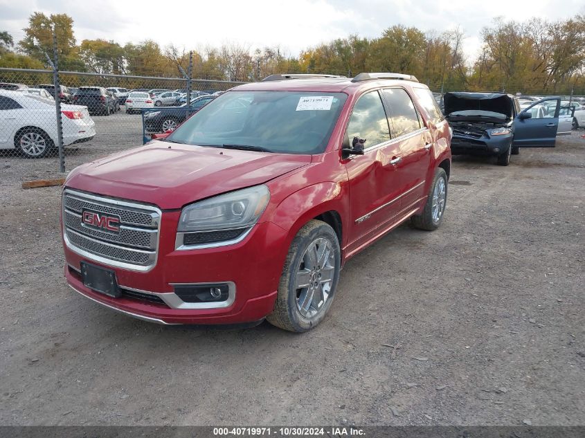 VIN 1GKKVTKD3EJ288274 2014 GMC Acadia, Denali no.2