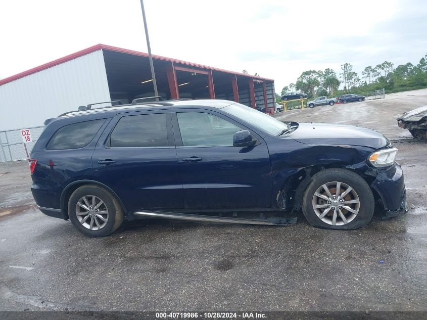 2018 Dodge Durango Sxt Rwd VIN: 1C4RDHAGXJC315569 Lot: 40719986