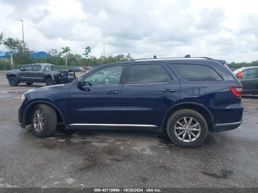 2018 Dodge Durango Sxt Rwd VIN: 1C4RDHAGXJC315569 Lot: 40719986