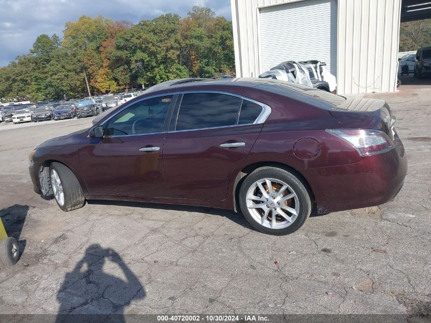 2014 Nissan Maxima 3.5 S VIN: 1N4AA5AP2EC430568 Lot: 40720002