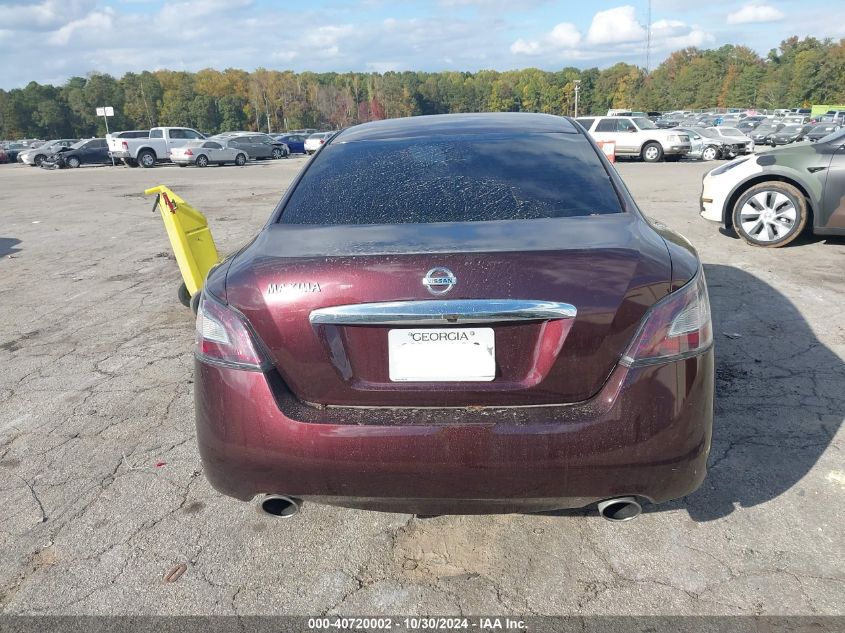 2014 Nissan Maxima 3.5 S VIN: 1N4AA5AP2EC430568 Lot: 40720002