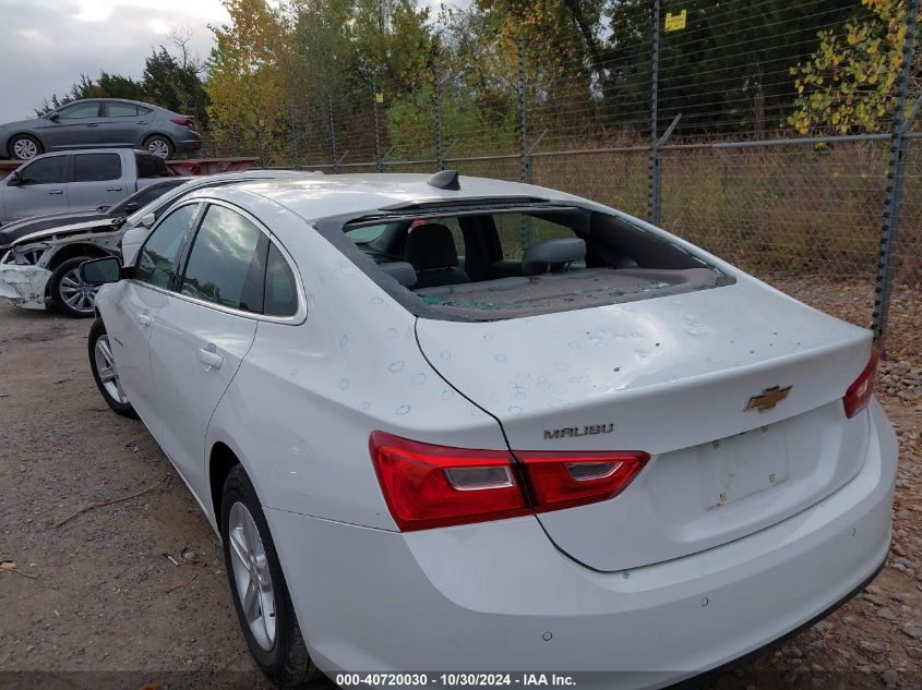 VIN 1G1ZC5ST7NF159386 2022 CHEVROLET MALIBU LS
