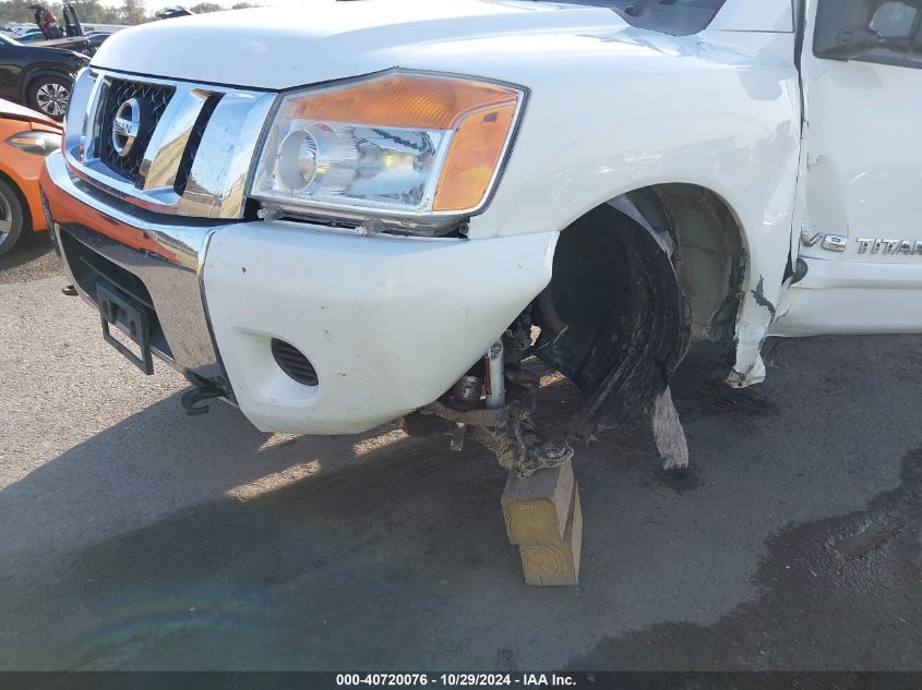 2008 Nissan Titan Xe/Se/Le/Pro-4X VIN: 1N6BA07C08N326205 Lot: 40720076