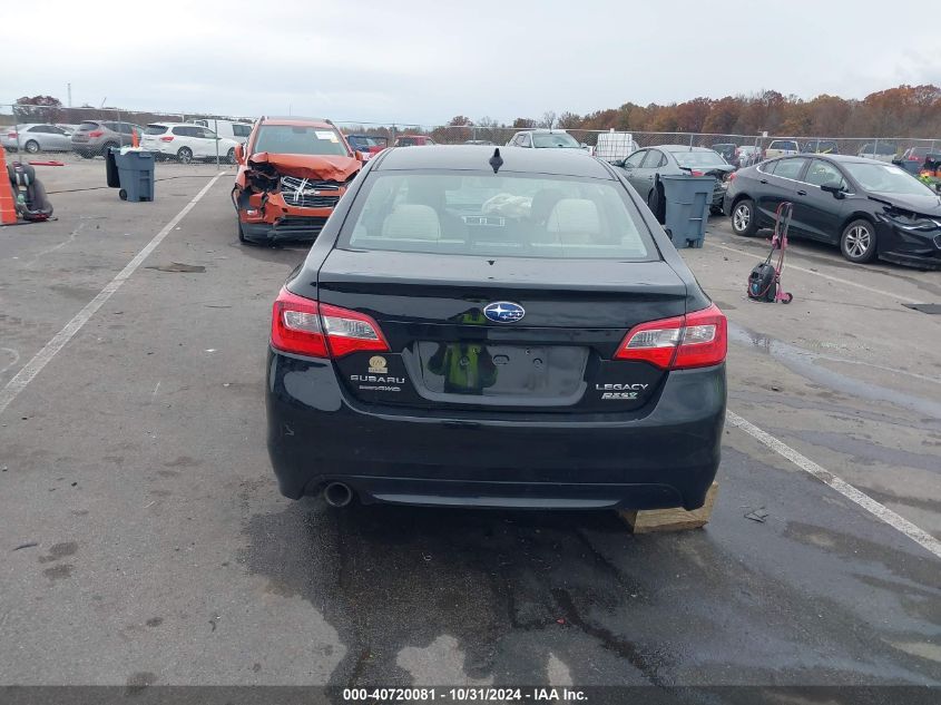 2017 Subaru Legacy 2.5I Premium VIN: 4S3BNAF6XH3041225 Lot: 40720081